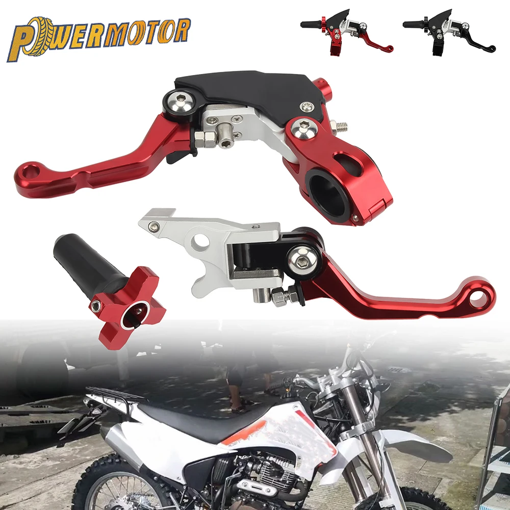 

Motorcycle Universal CNC Brake Clutch Lever 22mm Handlebar for Kayo KTM Husqvarna Motocross Refit Parts Dirt Bike Accessories