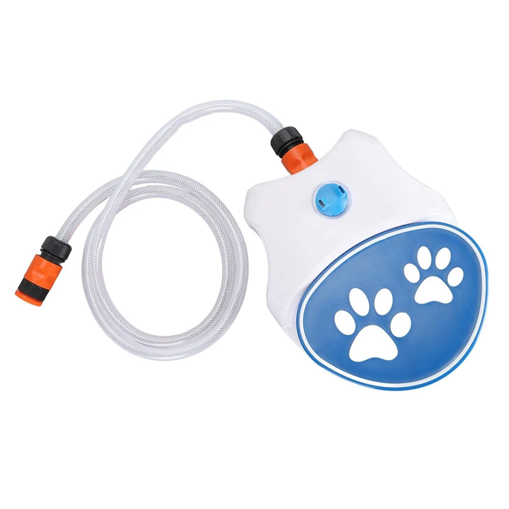 New Pet Drinking Fountain Pedal-Operated Sprinkler - Promotes Hydration, Automatic Pet Drinking System, Easy Installation