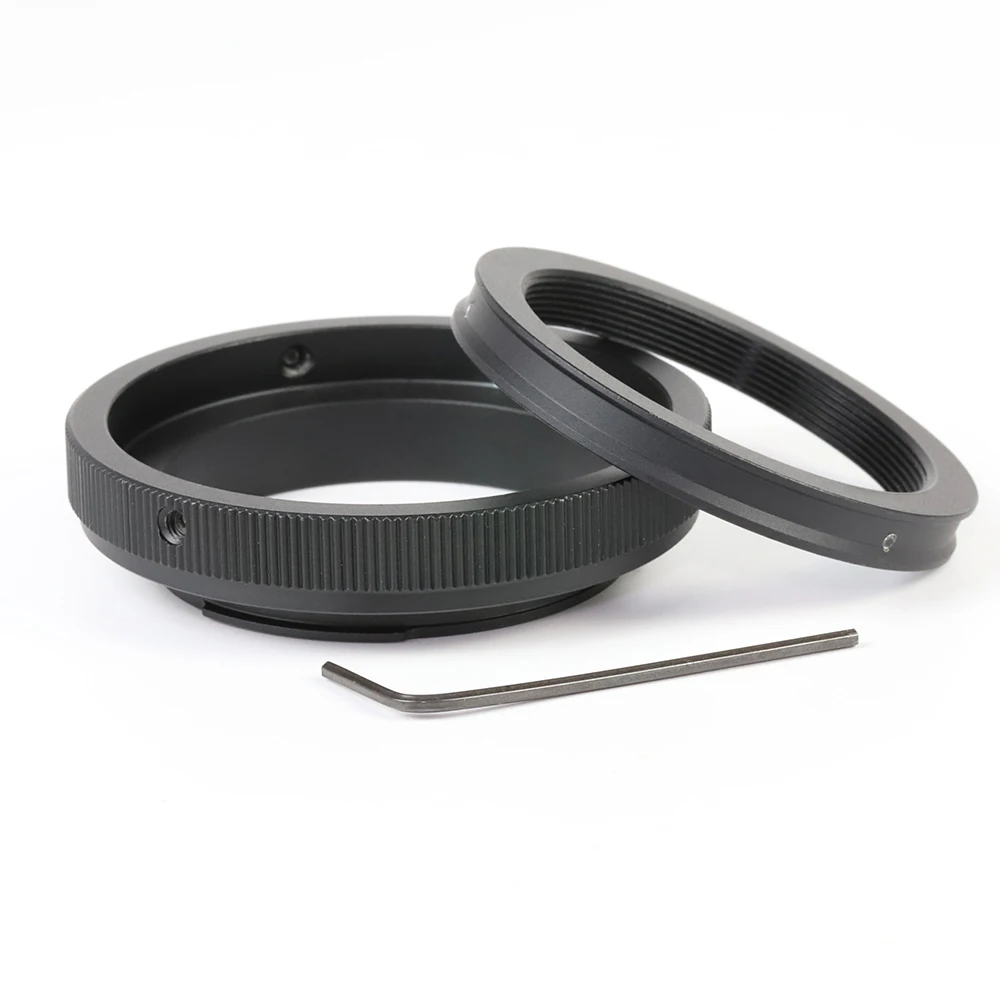 T2-PK anello adattatore di montaggio per T T2 (M42x0.75) obiettivo con montaggio a vite per fotocamera Pentax PK K Mount K-30 K-5 K-S2 K-7 ecc. LC8286