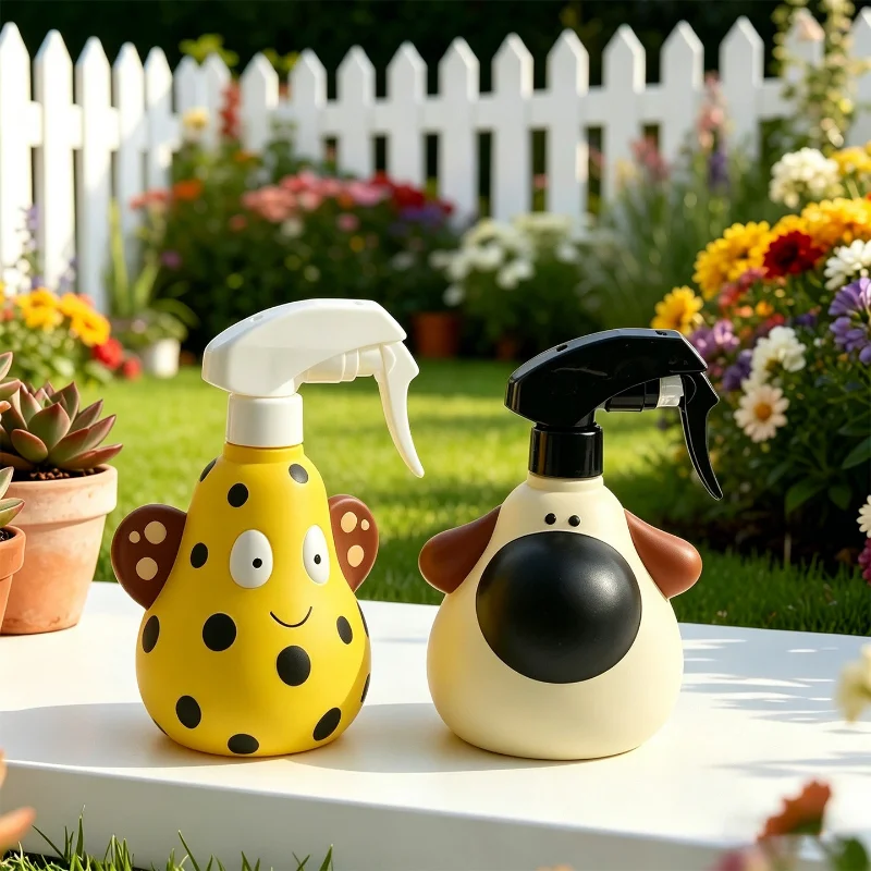 Garden Decoration Big Nose Dog Spot Pear Spray Bottle Household Watering  Alcohol Dispenser Desktop Creative Press Type Water