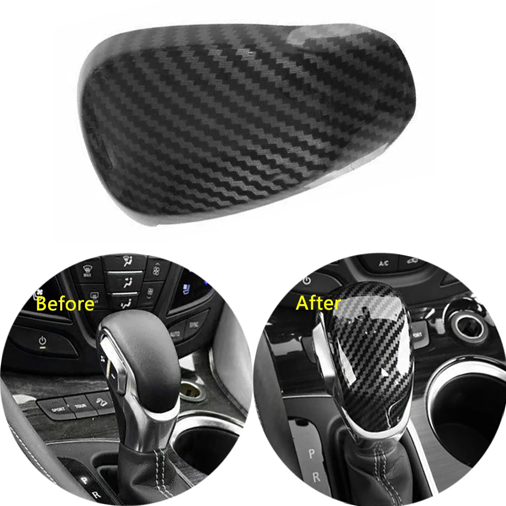 ABS Car Gear Head Shift Knob Cover Handball Trim Sticker for Buick Envision 2016 2017 2018 2019 2020