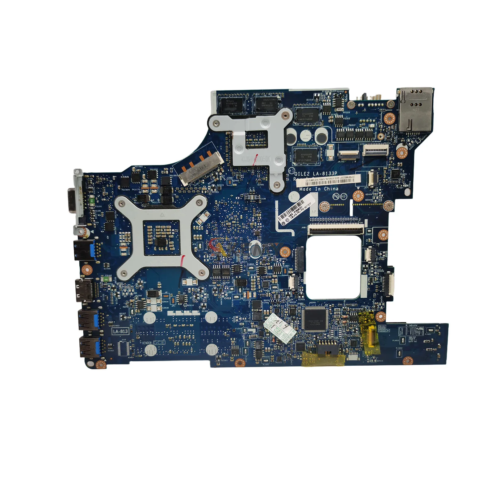 For Lenovo E530 E530C Notebook Laptop Motherboard Mainboard LA-8133P 04W4015 04X0941 with Socketed CPU 100% Tested High Quality