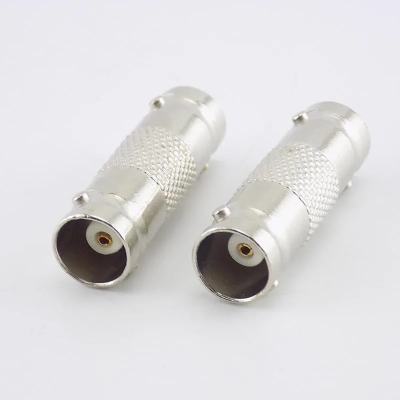 2/5/10pcs/lot BNC Female to Female Video Surveillance System BNC Connector Coupler Coax Extender for CCTV Camera Accessories B5