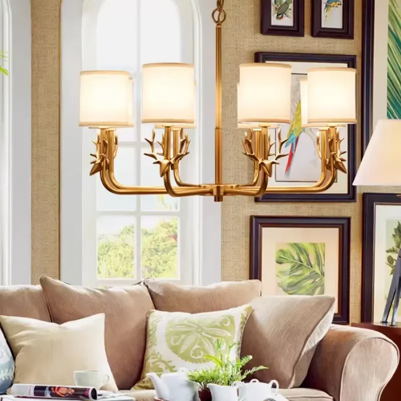 Copper Chandelier for Living R - Interior Design Living Room And Kitchen review and price