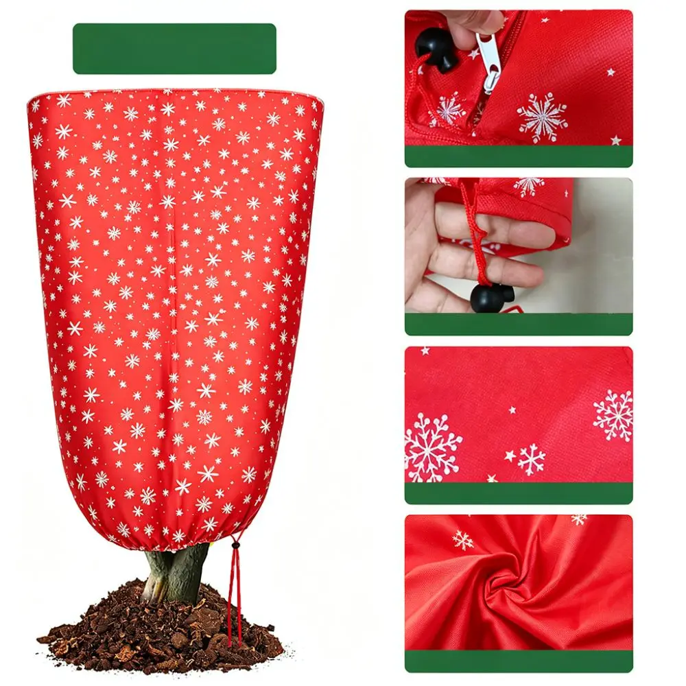 Large Garden Plant Cover Winter Frost Protection Fabric Blanket Outdoor Tree Shrub Insulation Shield Breathable Wrap