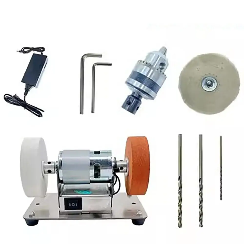 NEW AC 100-240V Household Electric Benchtop Sander Multi-functional Sanding Polishing Drilling Machine Knife Grinder Sharpener