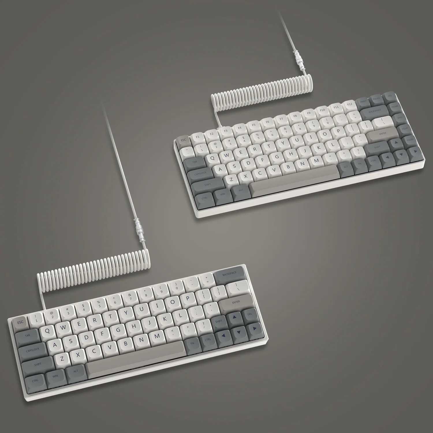 

Side engraved low shaft 131 with row five-sided hot sublimation side engraved PBT customized keycap slope foot feels good