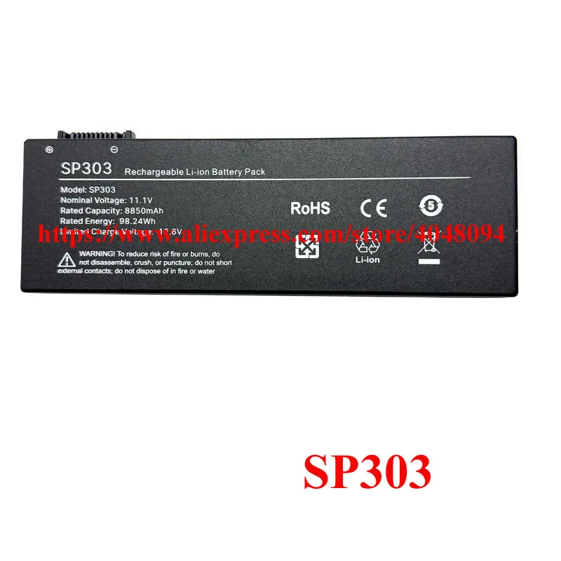 SP303 SP304 SP305 SP306 Laptop Battery For SIEMENS PG M3 M4 M5 M6 Series