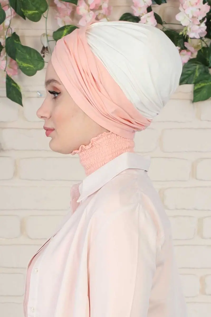 Hijab Bone two colors powder