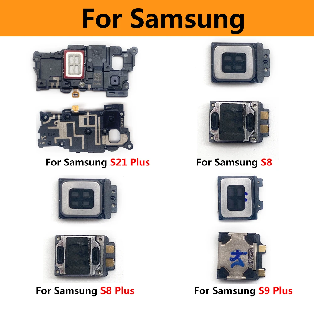 New Ear Speaker For Samsung  S8 S9 S10 S10e S20 S21 S22 S23 S24 Plus Ultra Fe Earpiece Earspeaker Flex Cable