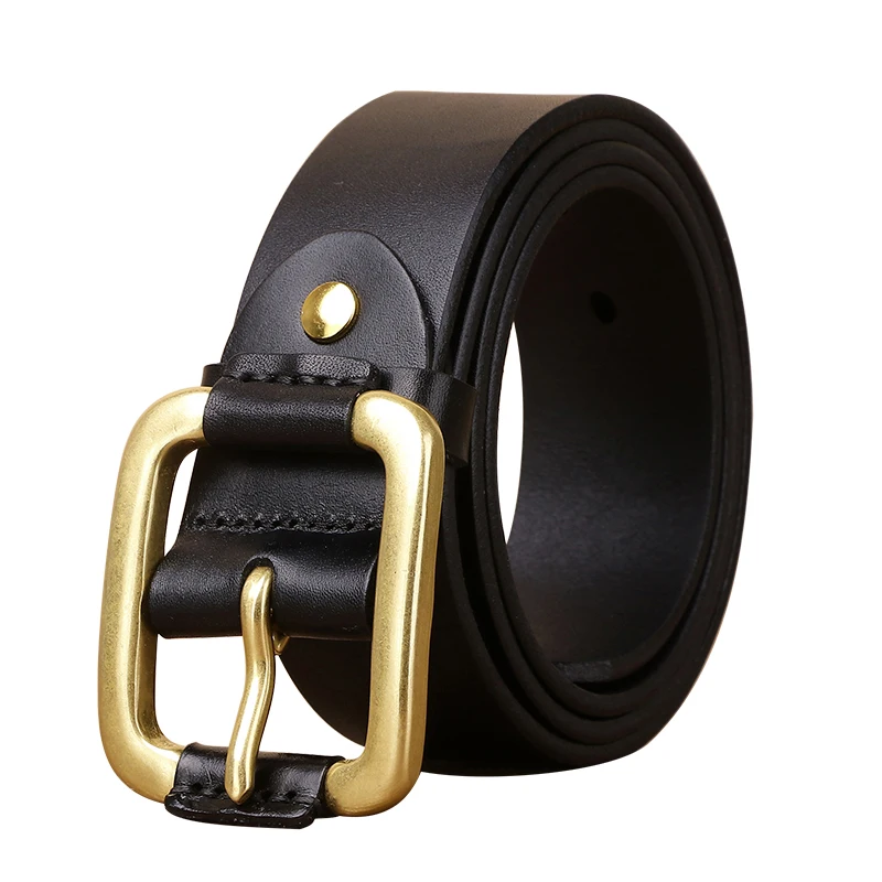 140 150 160  170 LONG Large Pin Buckle Male Belts Waist for Mens  Plus Size Men Belts High Quality Genuine Leather