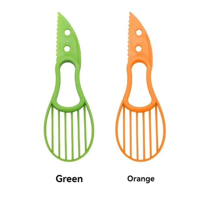 3 в 1 нарезка для авокадо, сердцевина ши, масло, овощечистка для фруктов, резак для мякоти, пластиковый нож, кухонные инструменты для овощей, кухонные гаджеты