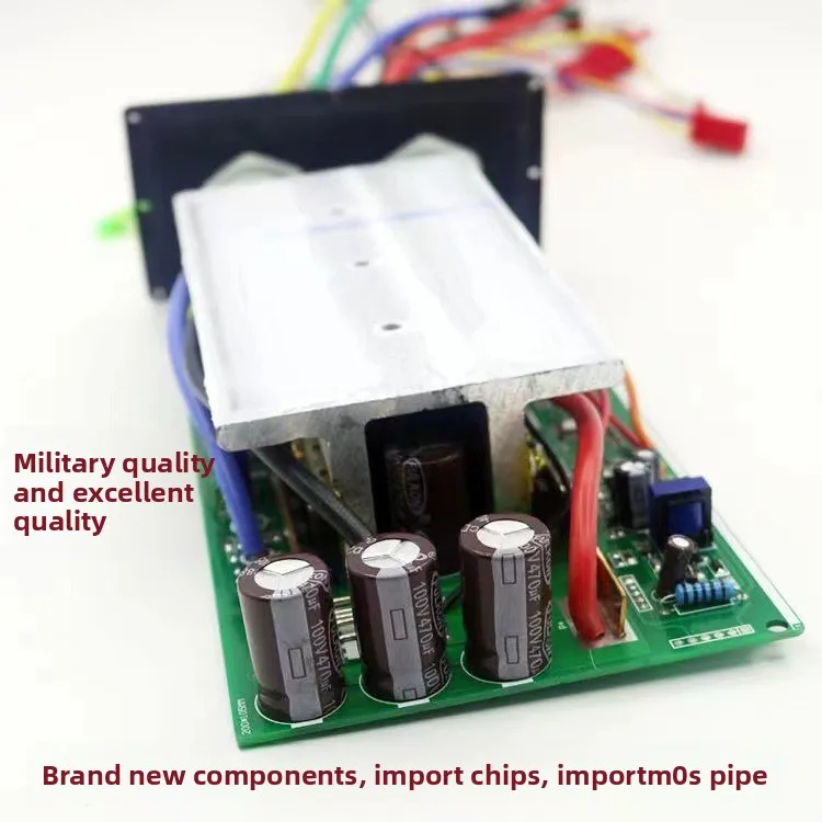 48V 60V 72V 84V 3000W Intelligent Brushless Controller Double Row  18MOS Transistor BLDC Motor Speed Controller for Motorcycle