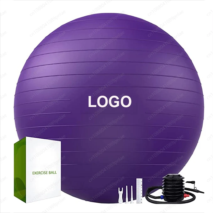Professional PVC Balance Ball - Anti-Burst for Gym Yoga Workout