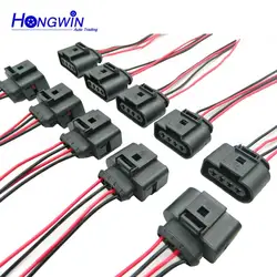 10PCS Ignition Coil Connectors Harness Wiring Plug for Audi A3 A4 A5 A6 A8 TT VW Passat Jetta Golf Touareg 1J0973724 4B0973724