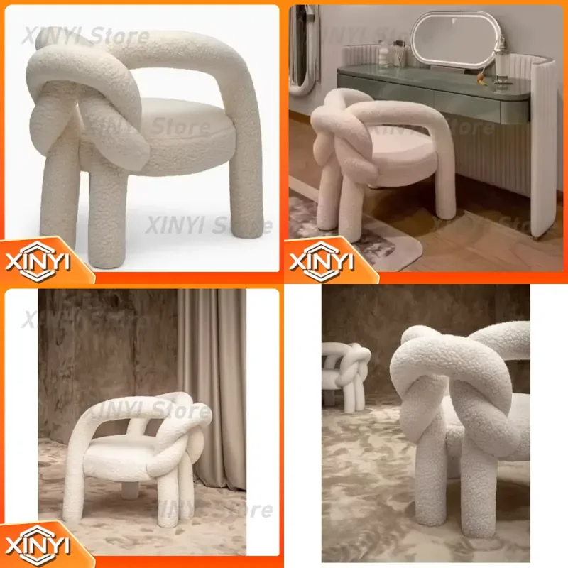 for custom circular luxury makeup chair furniture for salon home use high quality furniture from China factory