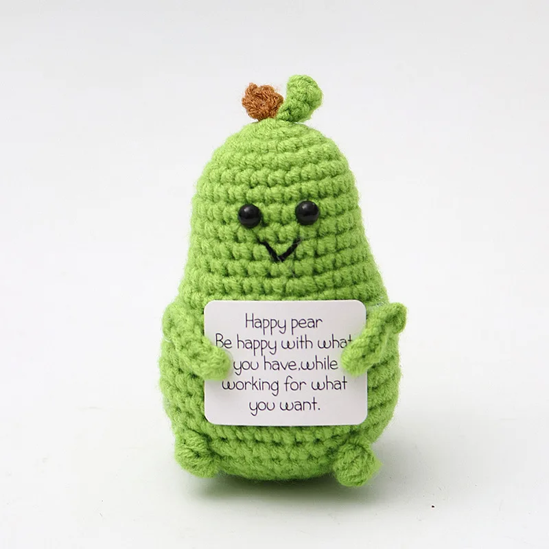 Positive Potato Mini Poupée De Pommes De Terre Au Crochet Patate Positive