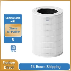 For Replacement Xiaomi 5 Filter Xiaomi Air Purifier 5 Filter Activated Carbon Filter 5 Filter