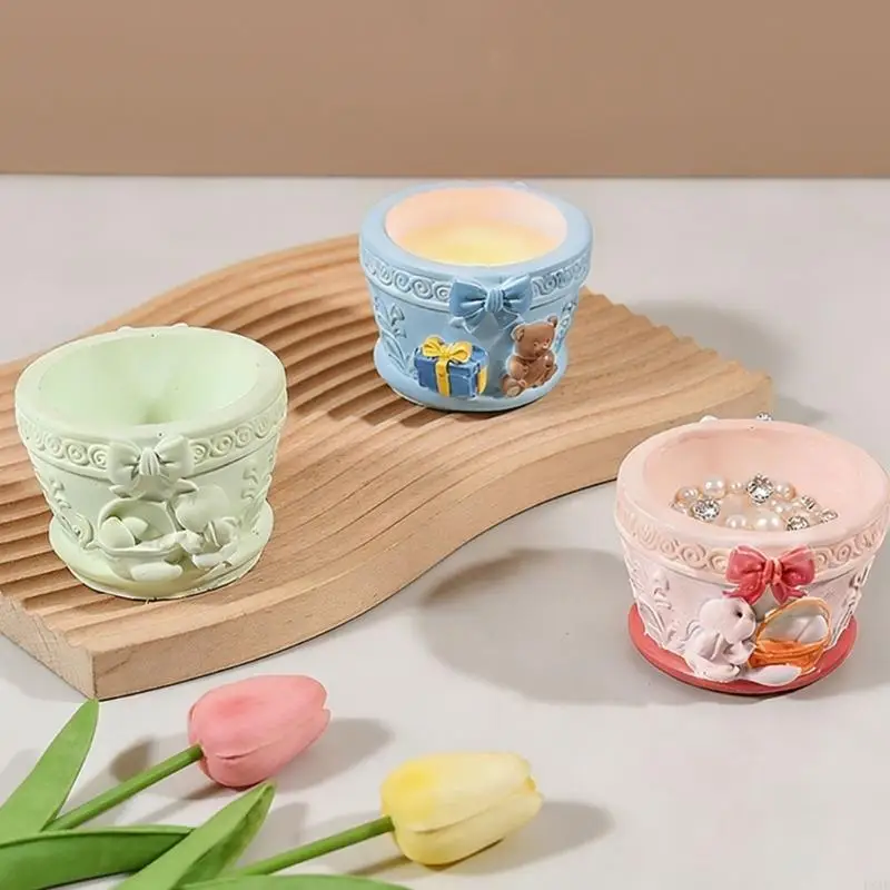 Easter Cup Silicone Molds Easy Demold Dishwasher Safe For Making Holder Pen Holder Flowerpot Resin Casting