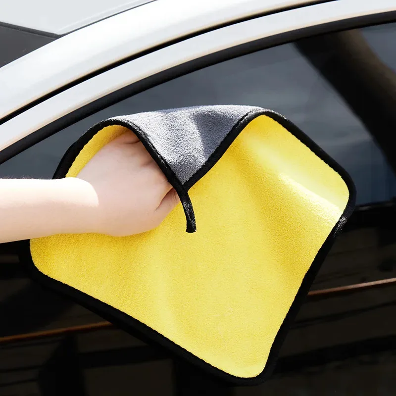 10/5/1 قطعة منشفة من الألياف الدقيقة القطيفة اكسسوارات غسيل السيارات سوبر ماصة تنظيف السيارات بالتفصيل القماش العناية بالسيارات تجفيف المناشف #3