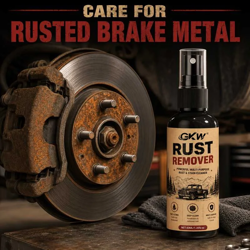 Strong Rust Removal Chemical Formula, Fast Metal Polish & Corrosion Converter, for Car Rims, Wheels, Rust Removal, Metal Surface