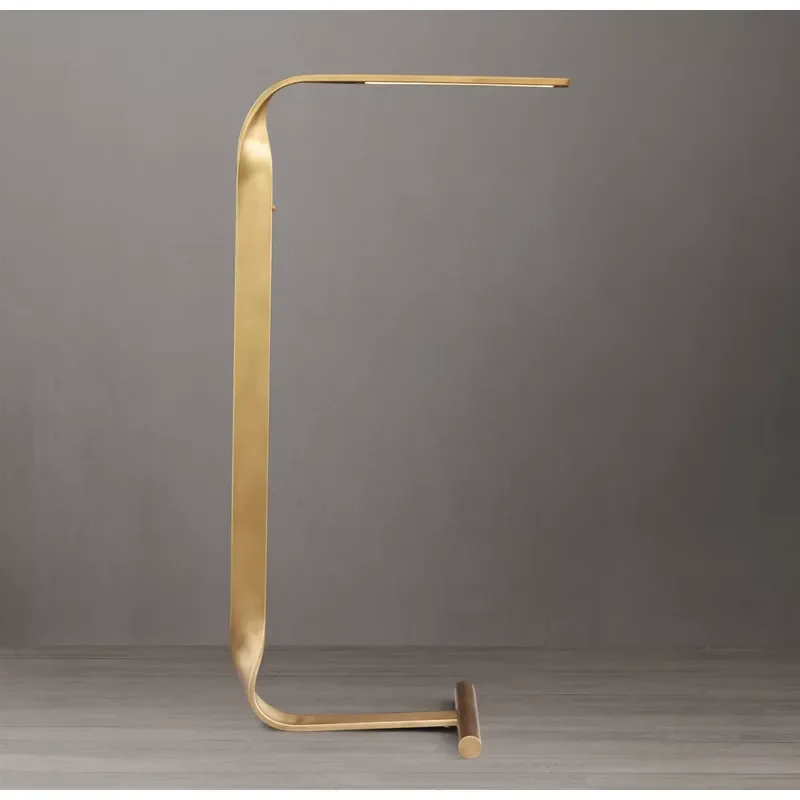 Modern Luxury Brass Floor Lamp High Quality Hardware Design For Living Room Hotel Farmhouse Interior Decoration Lighting