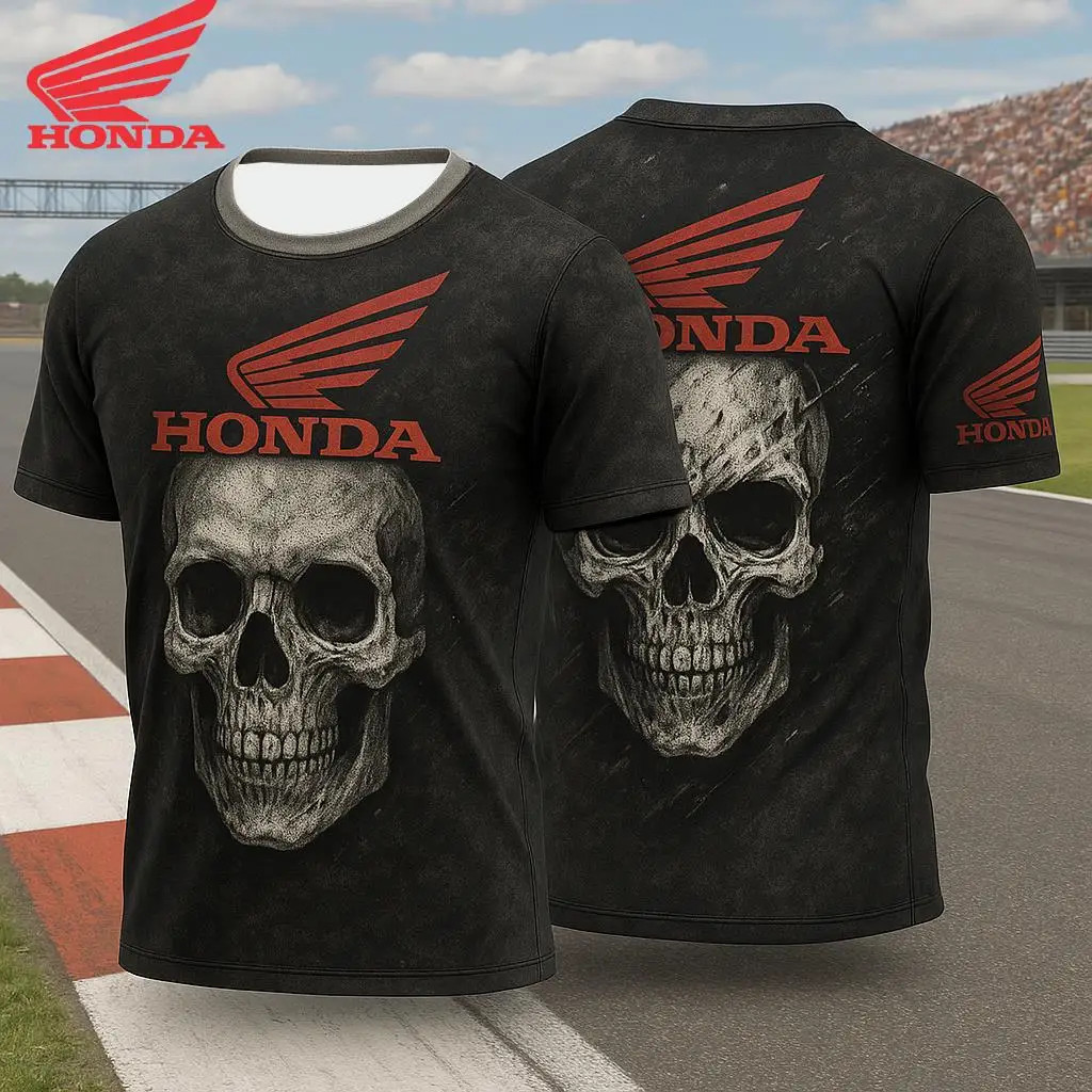 

Honda мотоциклетная мужская гоночная футболка с короткими рукавами, быстросохнущая легкая дышащая летняя спортивная майка для верховой езды на открытом воздухе