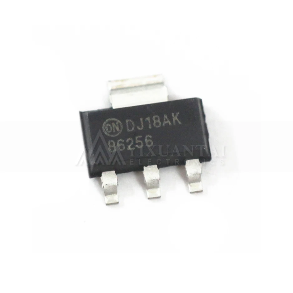 Afbeelding 3: 10 Stks/partij Nieuwe Originele FDT86256 Markering: 86256 Mosfet N-CH 150V 1.2A/3A SOT223