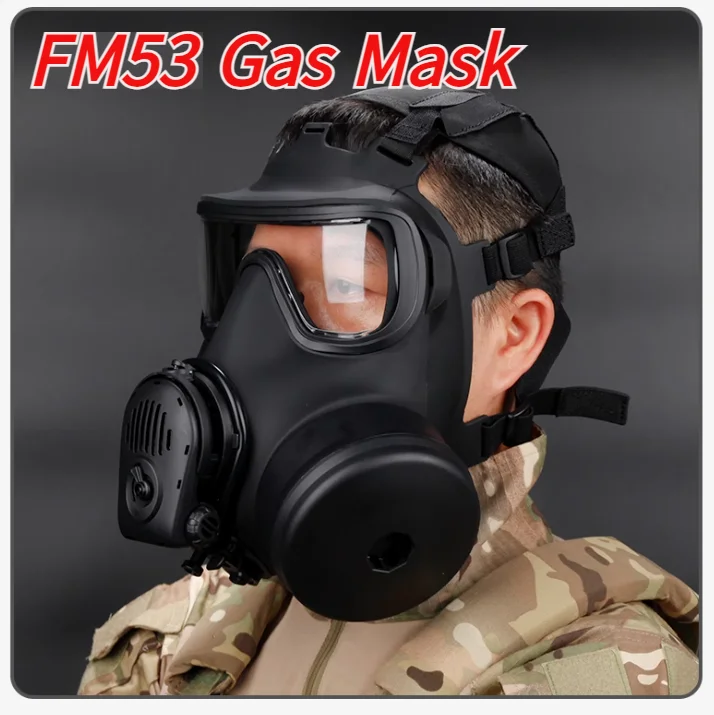 NO Function DUMMY FM-53 модель газовой маски с микрофоном и рассеиванием тепла CS игровая игрушка для охоты, страйкбола, косплея