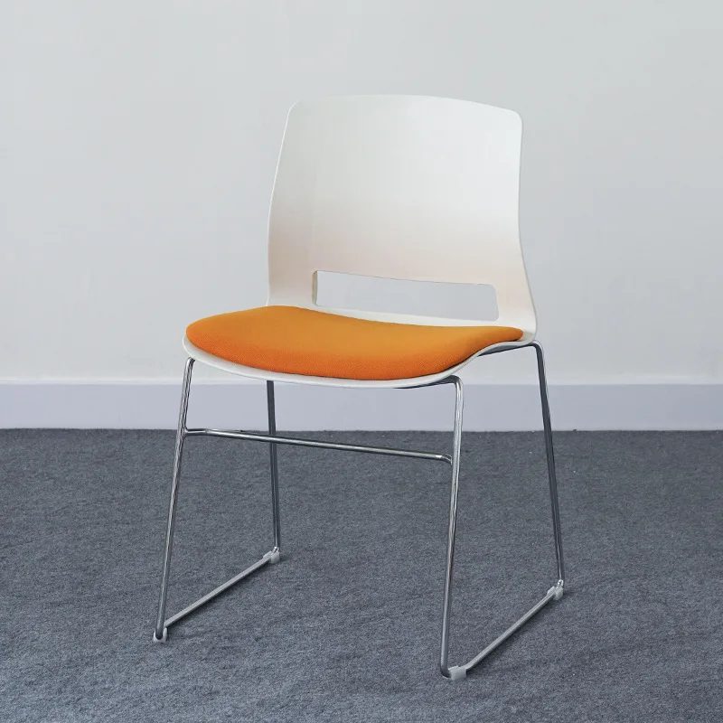Modern design interior meeting chair, staff meeting chair, stackable, made of durable mesh plastic