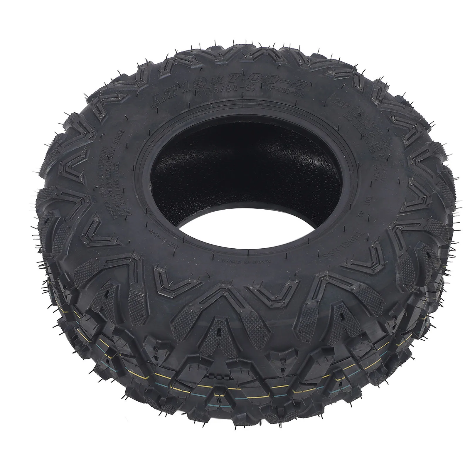 

19x7-8 Tire 6 Ply Rubber ATV Tyre Tire 19x7x8 19x7.00-8 Tires Replacement for Coleman BT200X CT200U CT200U-EX Mini Bikes
