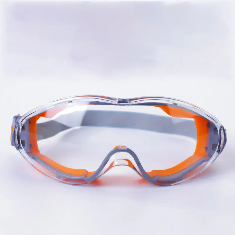 Industrial Grade Safety Goggles Anti Fog Clear Lens Lab Goggles Fit Over Glasses for Men and Women Eye Protection