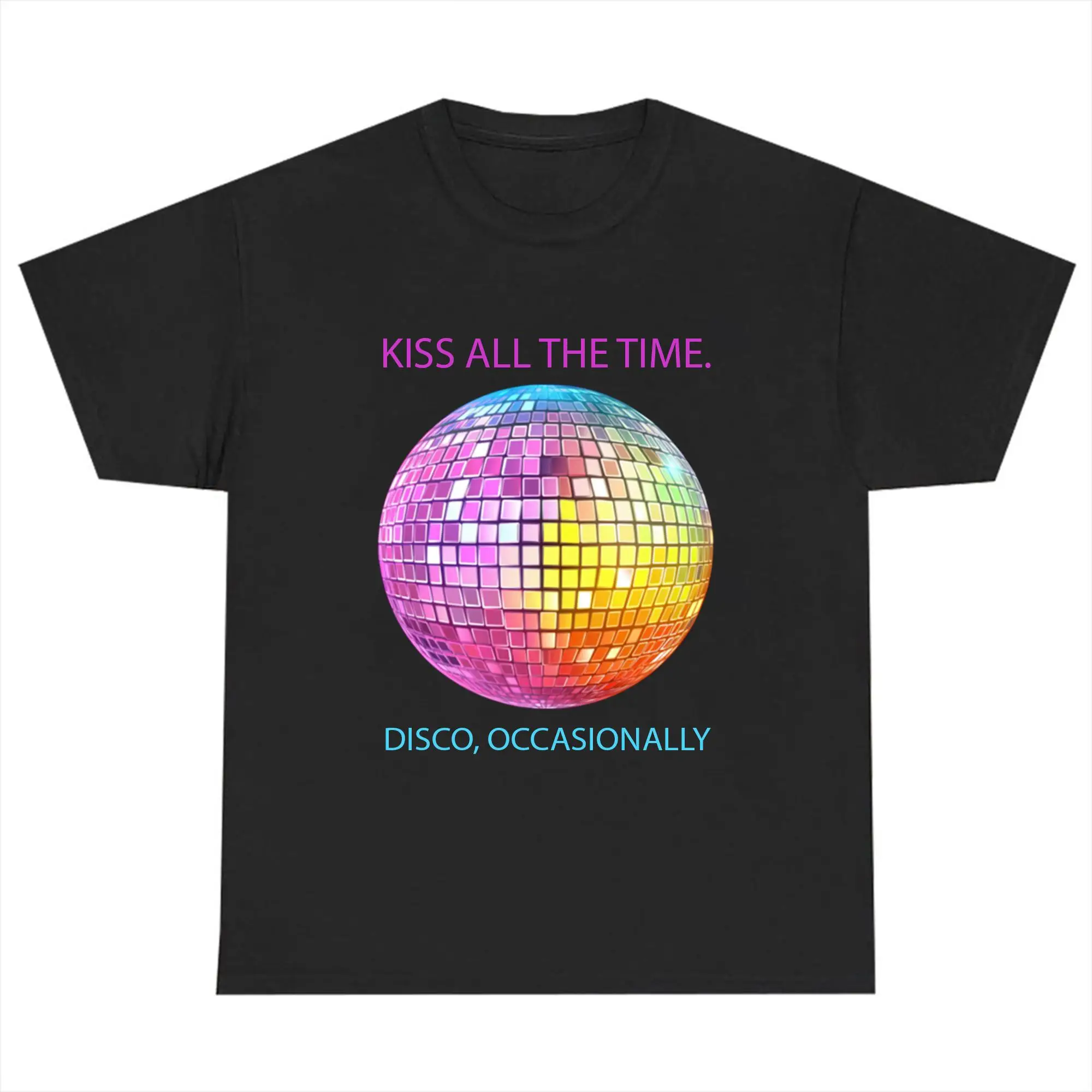 Kiss All the Time Disco Occasionally Harry Styles 2026 album Unisex 100%cotton shirt summer O-Neck Short Sleeve Tshirt fan gift