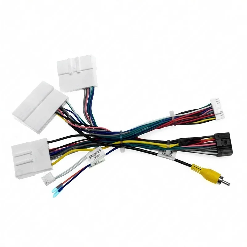 ISO Wiring Harness CAN Bus Decoder Audio RCA Plug Cable Adapter for Renault Duster Arkana XM3