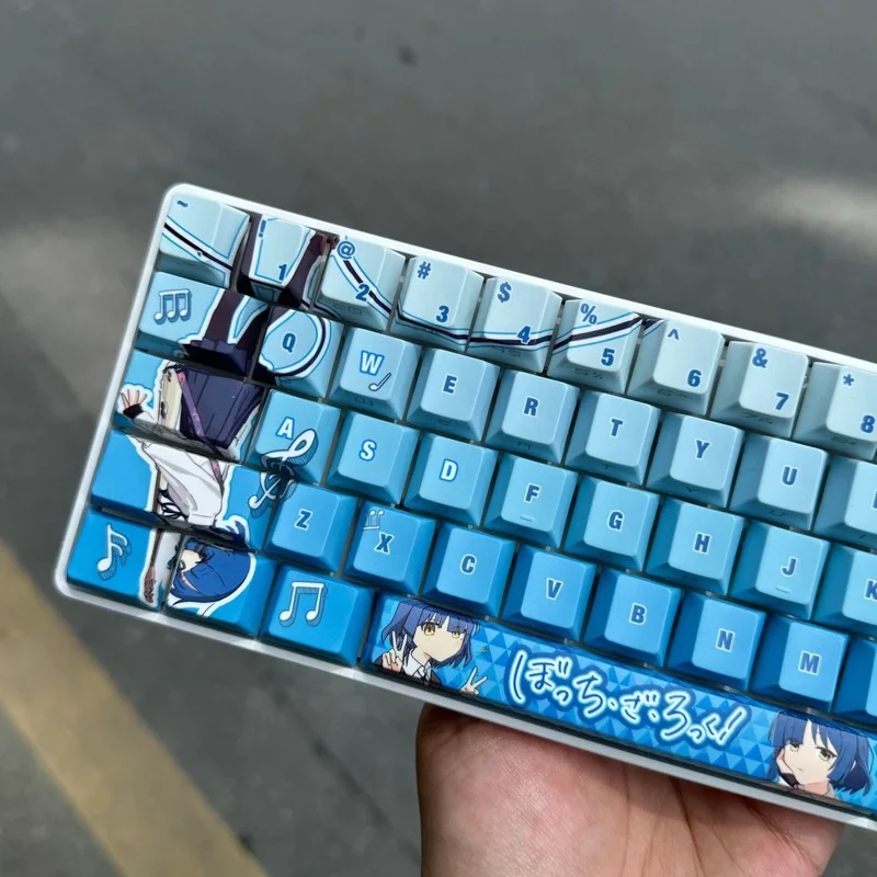 Anime Keycap Bocchi The Rock Yamada Ryou Thema Mechanisch toetsenbord Cherry PBT Aangepaste Keycap PC Gaming Toetsenbord Leuke Cartoon Gift
