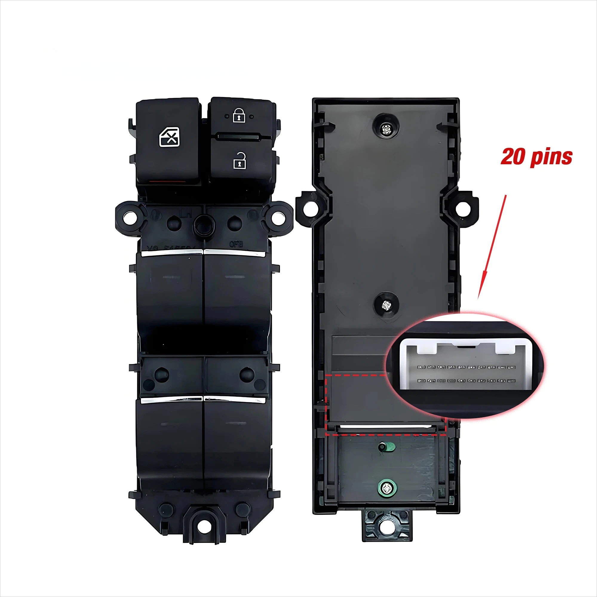 لتويوتا RAV4 CHR 2016 2017 2018 2019 2020 2021 الطاقة الكهربائية الرئيسية نافذة رافع التحكم التبديل 84040-F4050 84040F4050