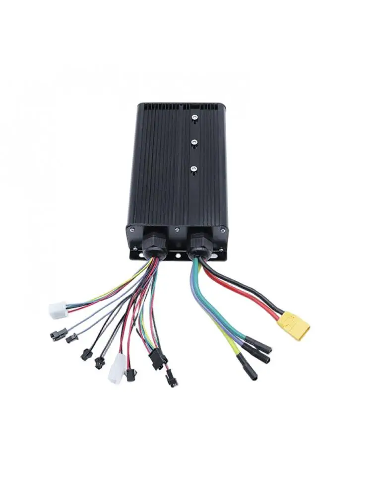 AliExpress 48V-72V 60A/80A Dual-Mode 18-Tube Sine Wave DC Motor Brushless Controller 3000W Electric Bike Brushless Motor Controller
