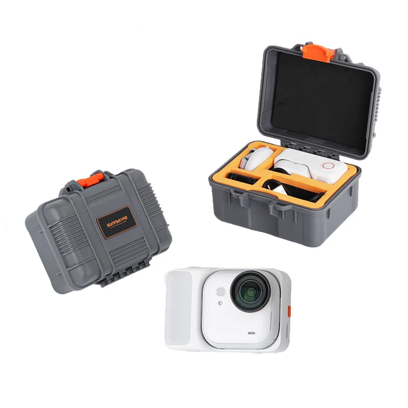 Storage Box for Insta360 Go Ultra Storage Protector Case Shockproof Box Carrying Case for Insta 360 Go Ultra Action Camera
