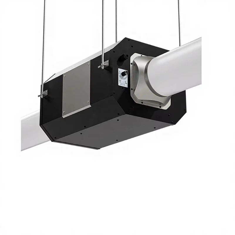 Ultra-quiet variable frequency fresh air system ventilation fan powerful duct fan 6 inches household and commercial exhaust fan