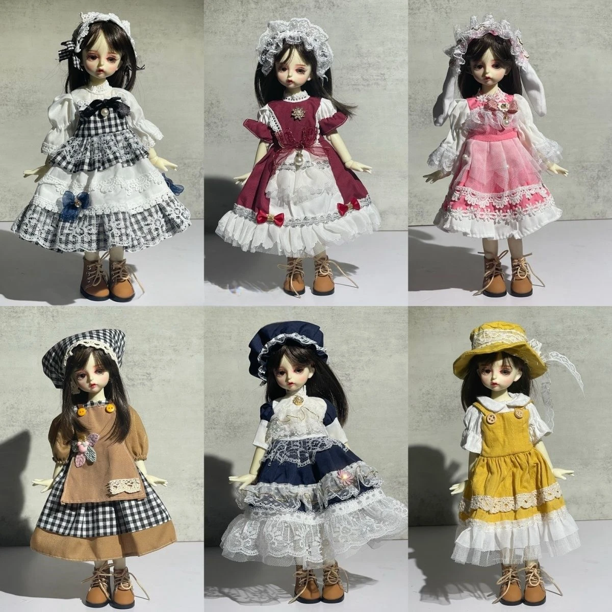 1/6 BJD Doll Casual Clothing Set 30cm Doll Fashion Replacement Skirt Set Doll Clothes