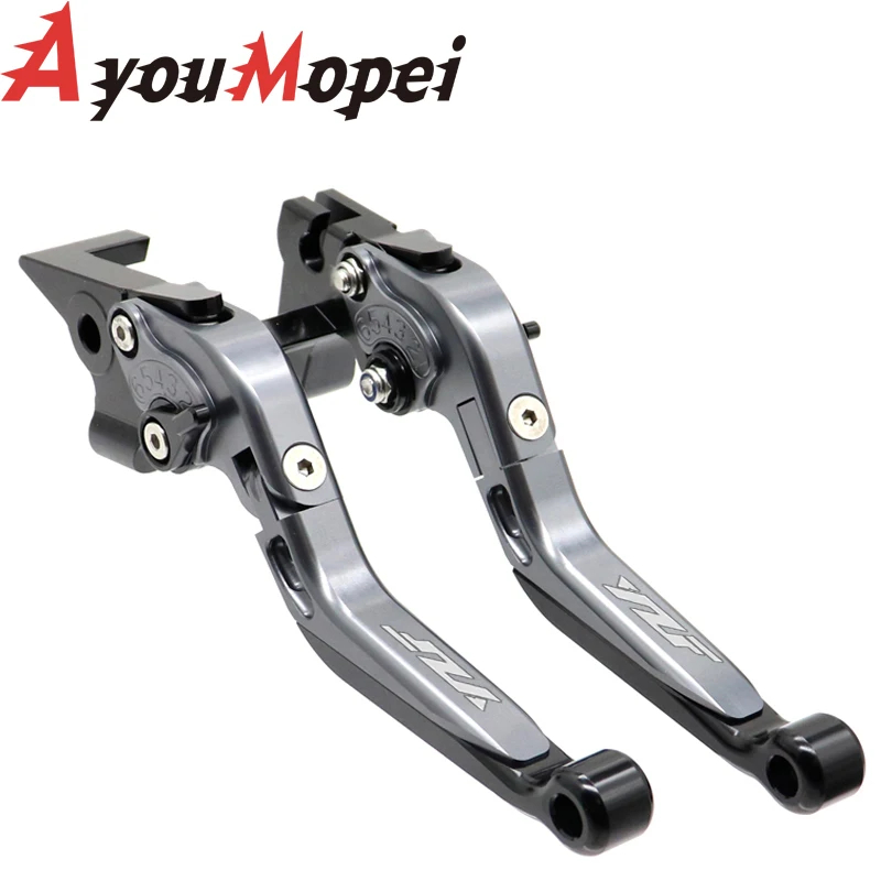 R7 Folding Clutch Brake Levers For YAMAHA YZF R7 2021 2022 2023 Motorcycle Accessories Adjustable Extendable Brake Handles YZFR7