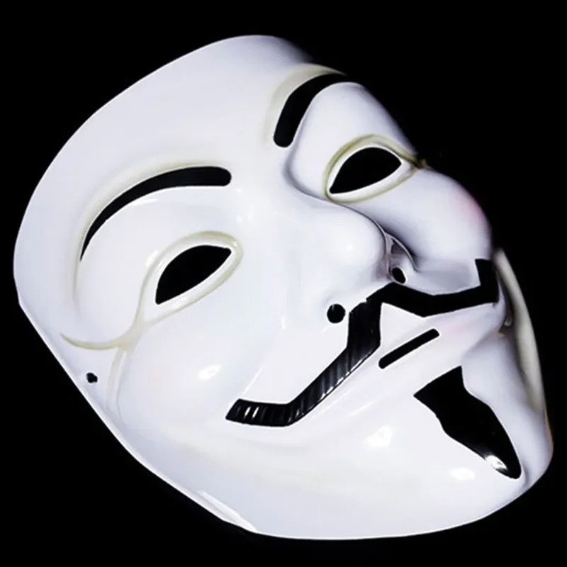 Halloween Christmas Party Movie Cosplay V for Vendetta Hacker Mask Anonymous Guy Fawkes Gift Adult Kids Film Theme Mask Joker