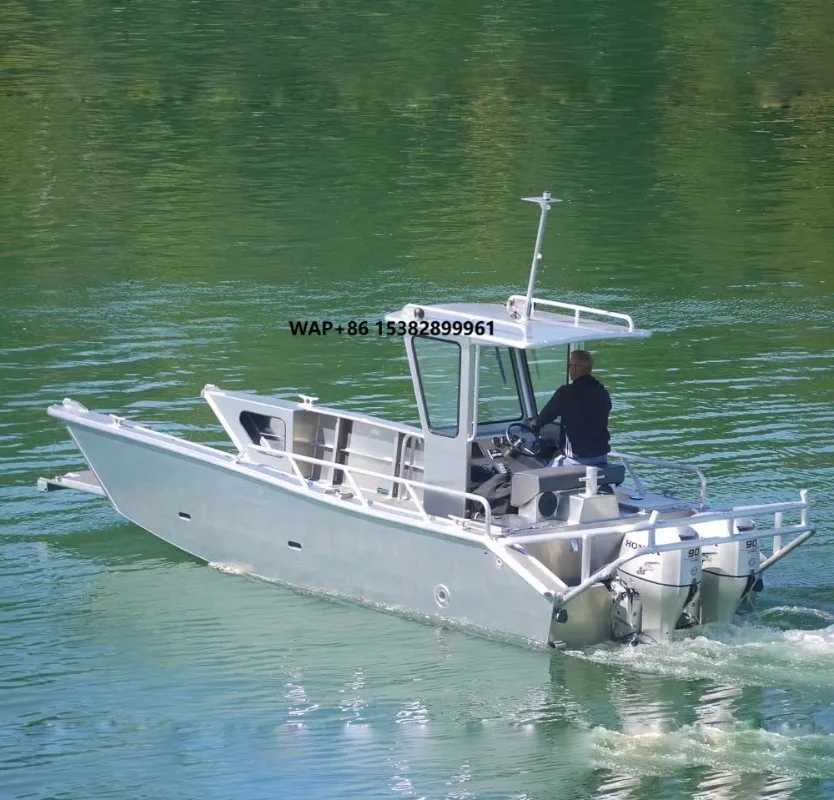 China Aluminum Boat Manufacturer Dubai Saudi Arabia United Arab Emirates 7.9m/26ft Luxury Aluminum Landing Craft