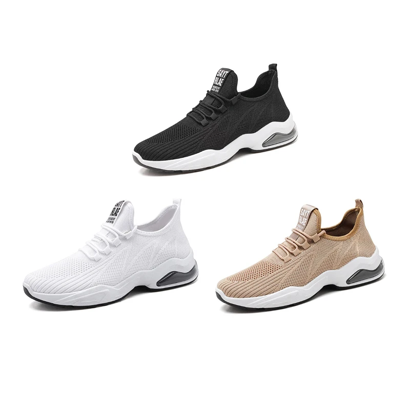 

Men Breathable Vulcanized Shoes New Style Fashionable Men Breathable Sports Running Walking Large Size Casual Sports Shoes