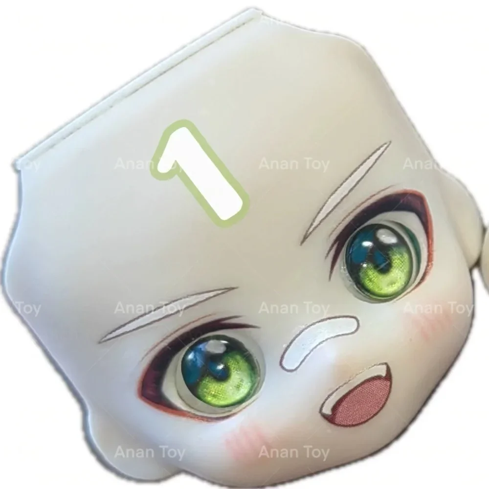 Anime Game GSC Ob11 Face Tighnari Bennett  Handmade Made-up Faceplates Open Eyes with Eyeballs Anime Faceplate