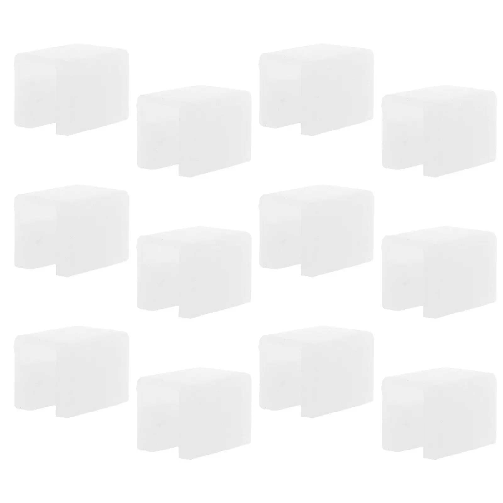 

12Pcs Silicone Corner Protectors for Furniture Edges F-Shaped Transparent Child Proof Drawer Cabinet Door Handle Guards Baby