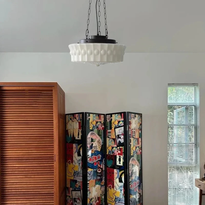 

Modern Designer Handmade Textured Glass Pendant Lights Elegant Home-applicant Dimmable Lighting Dining Living Room Cafe Homestay