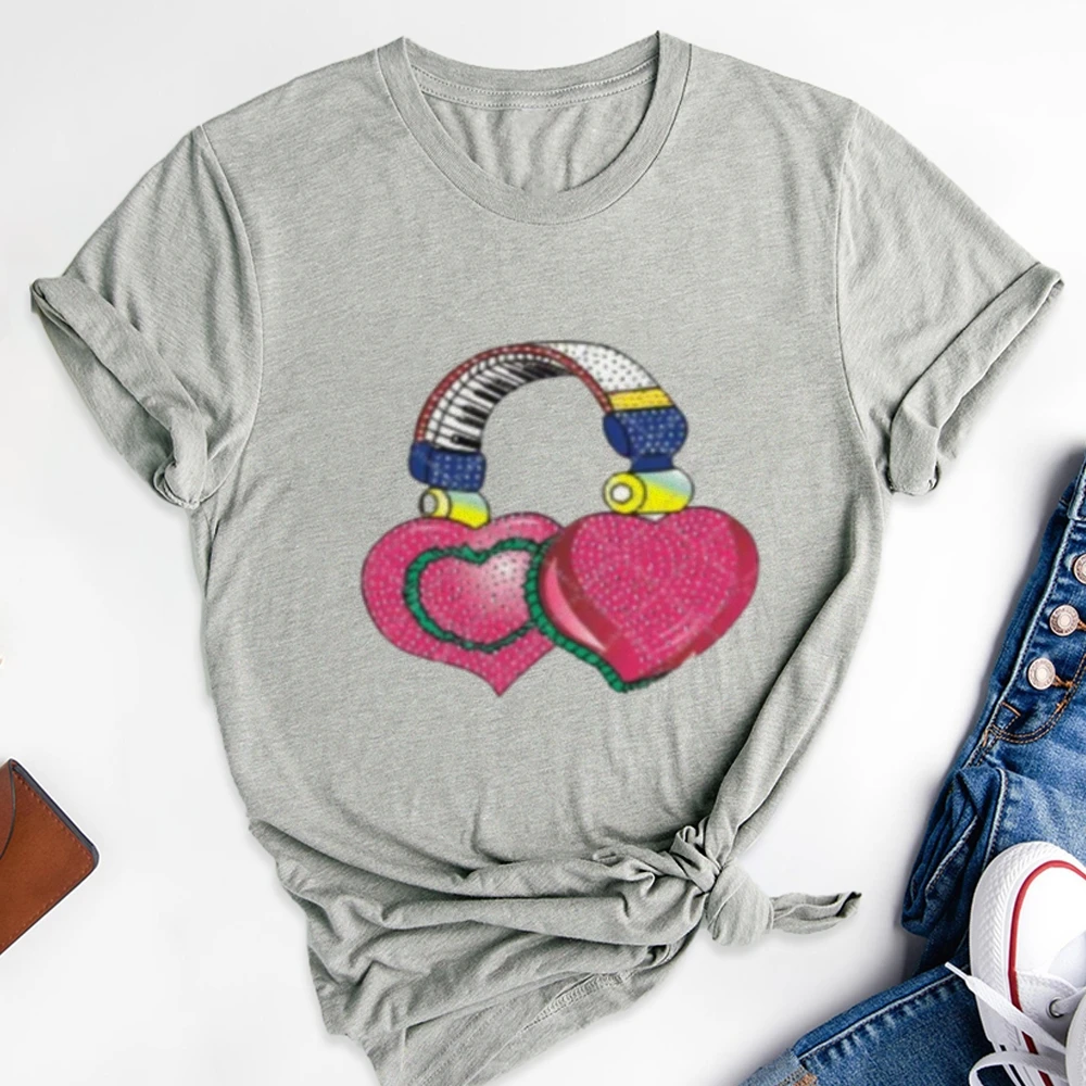 

Girls Y2K 2000s T-shirt - Harajuku Graphic Tee with Fashion Print for Teens Casual Summer Kawaii Outfits