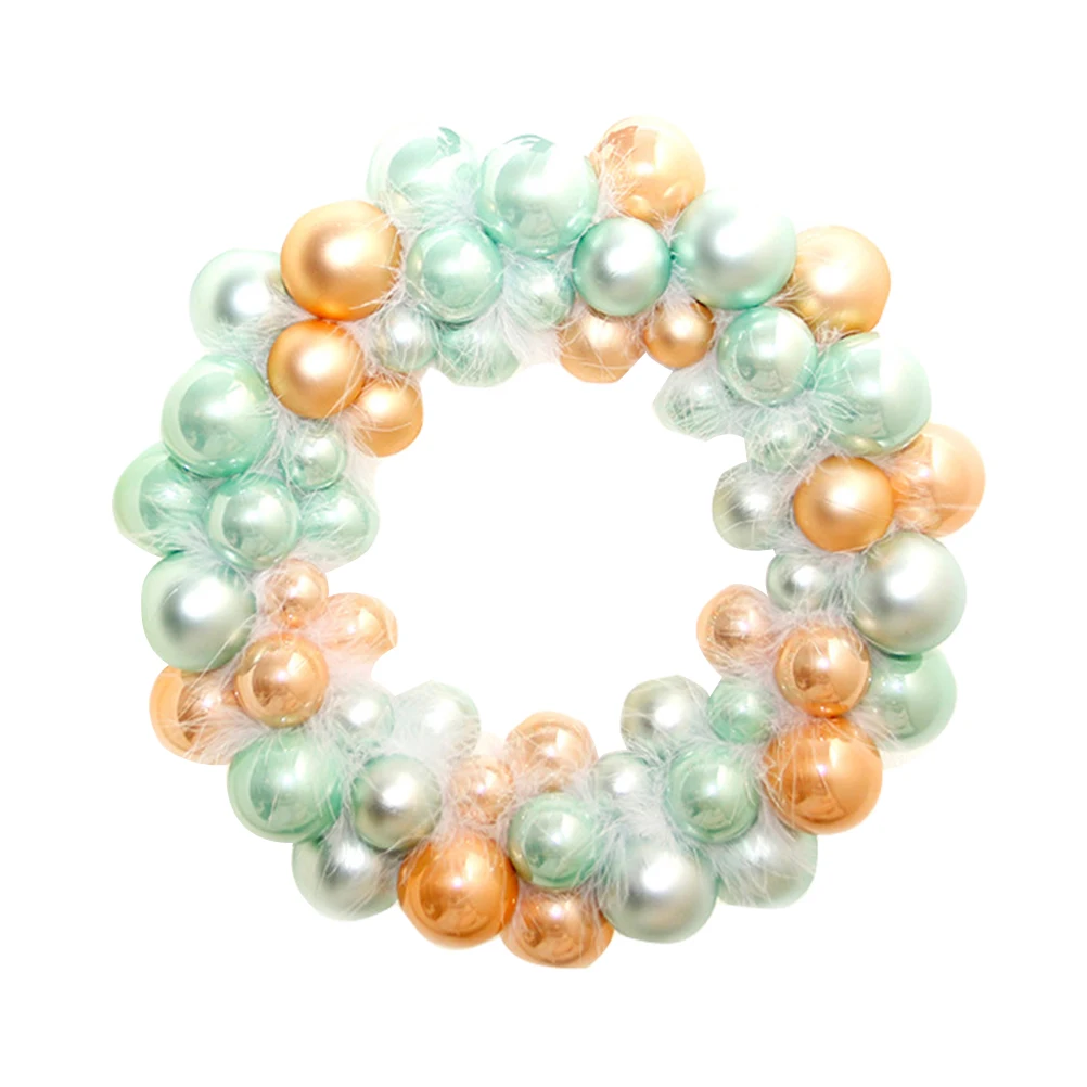 

Christmas Ball Wreath Boxwood Green Holiday Home Decoration Balls Door Wall Hanging Ornament Easy Storage Christmas Tree Office