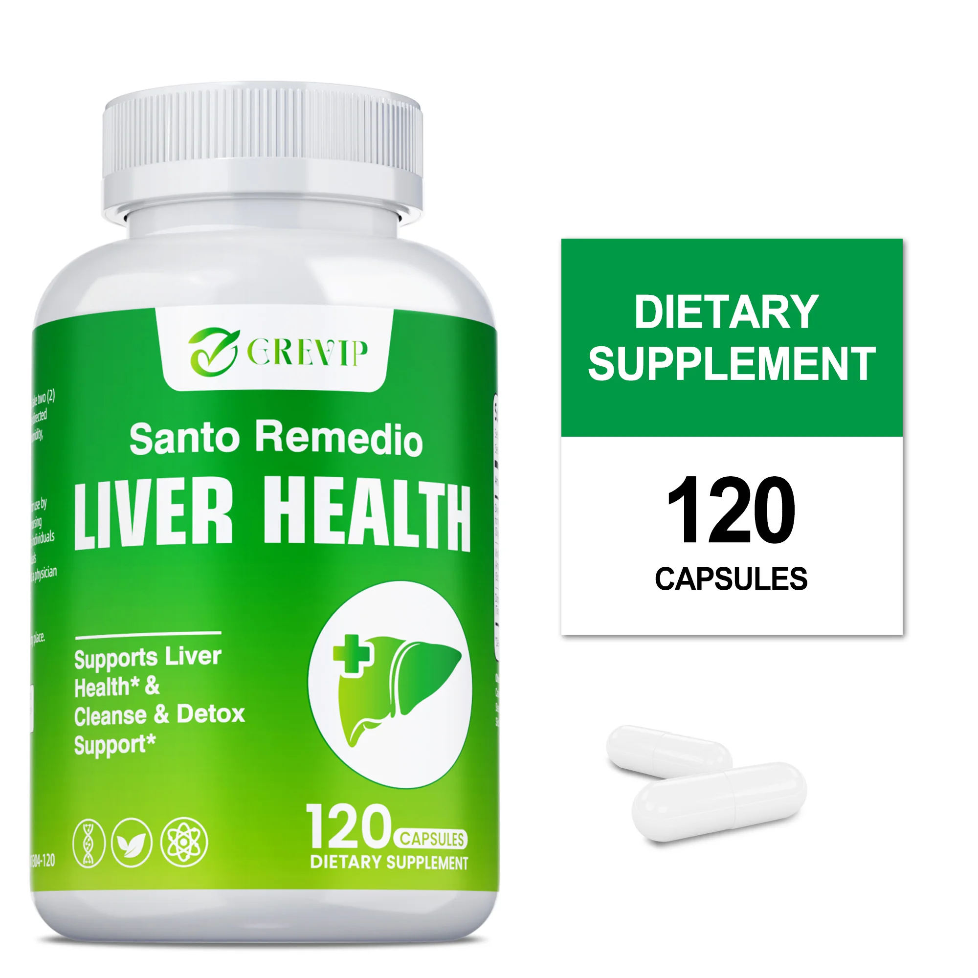 Liver Health Supplement -  Antioxidant, Repairs Skin, Promotes Digestion and Overall Health, Repair and Cleanse, Immune Support